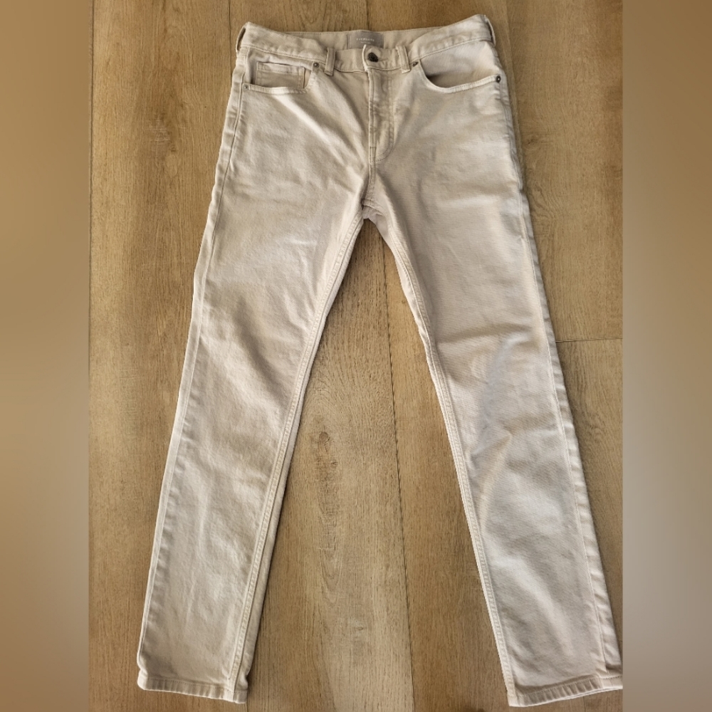 Everlane Men's Slim Jeans in Cream 31x30